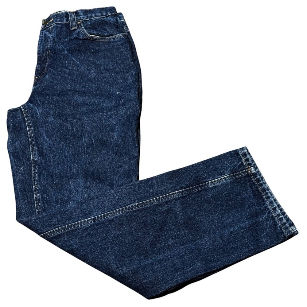 Carhartt FR ARC2 Flame Resistant Mens Jeans Relaxed Fit 34x34 Dark Wash